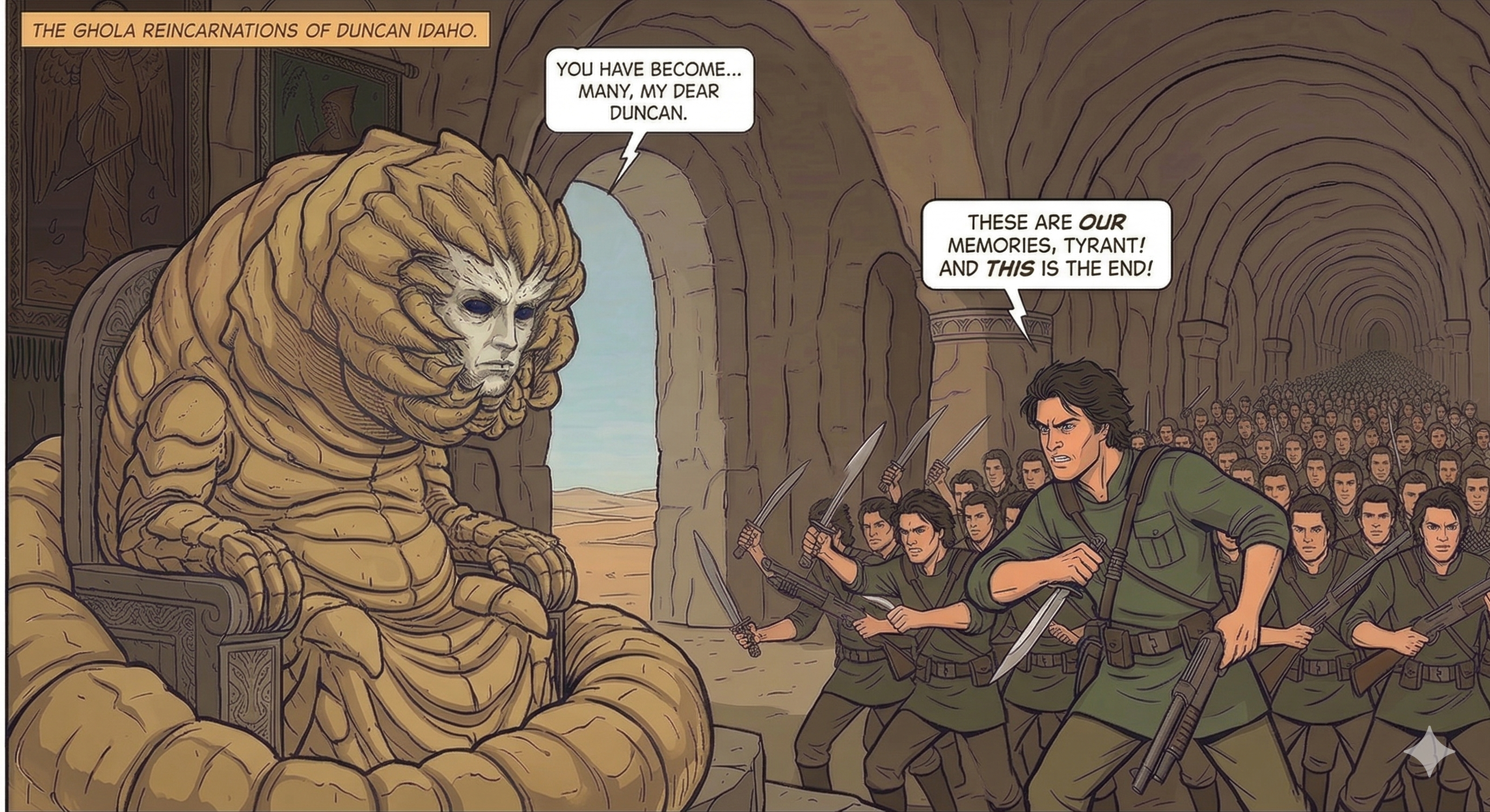 Duncan confronts Leto II